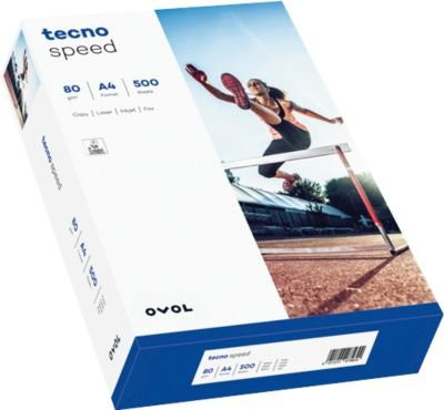 Tecno Speed Kopierpapier A4, 80 g/m², weiß, 500 Blatt - Bild 2