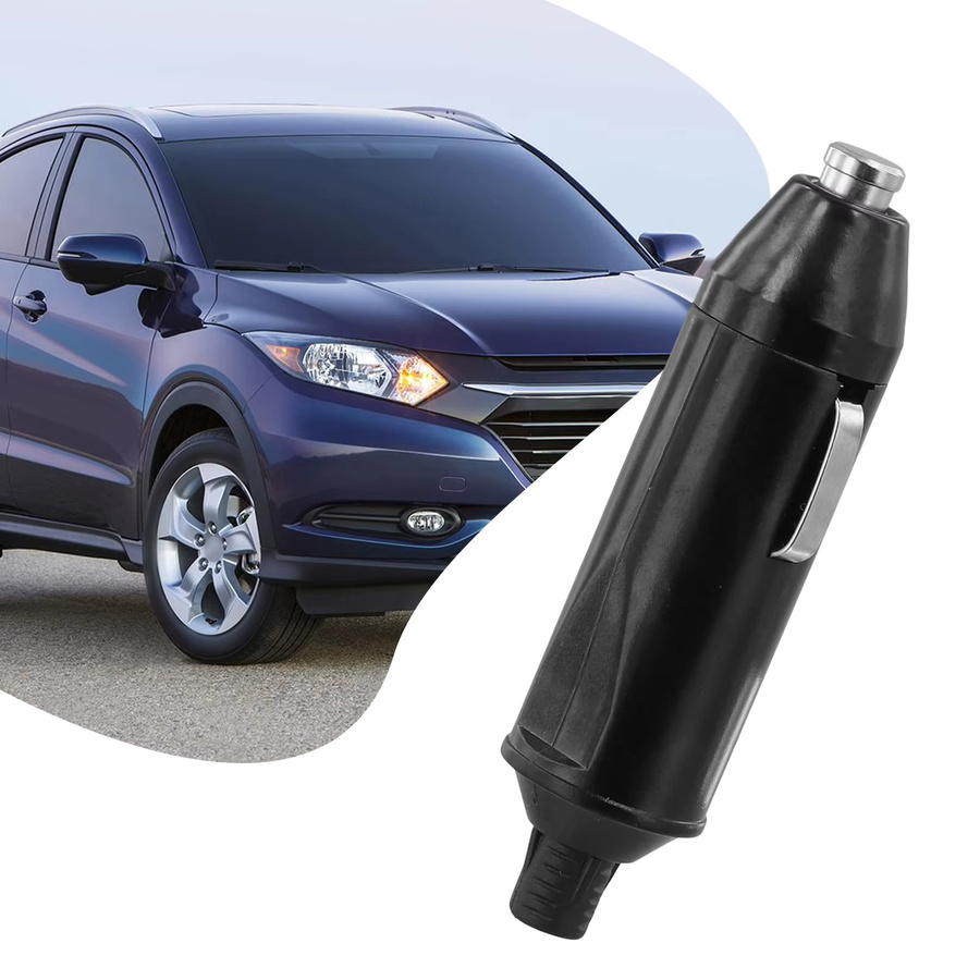 USB-C und USB-A Auto-Ladegerät für den Zigarettenanzünder in Schwarz - Bild 4
