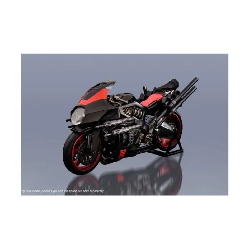 Flame Toys GI Joe Speed Cycle Modellbausatz aus Kunststoff, Farbe: Weiß/Schwarz, Höhe: 15 cm - Bild 1