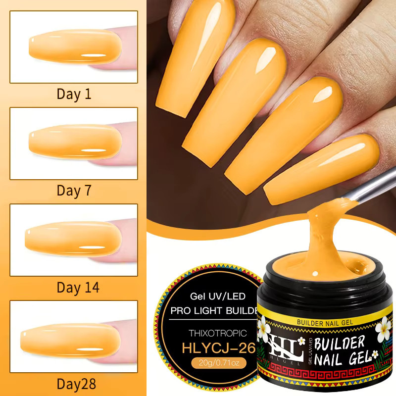 HLGEL Builder Gel, 20g, glänzend - Bild 6