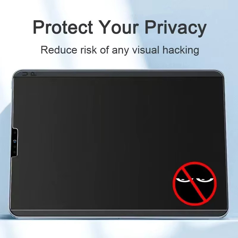 Magnetischer Privacy Screen Protector für Apple iPad Pro, Air und Mini in Schwarz - Bild 2