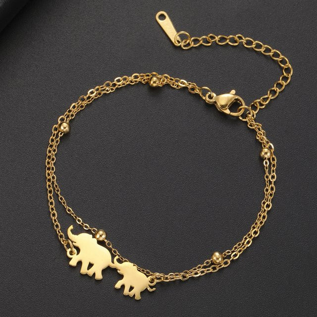 My Shape Elefanten-Armband, Edelstahl, Damen - Bild 1
