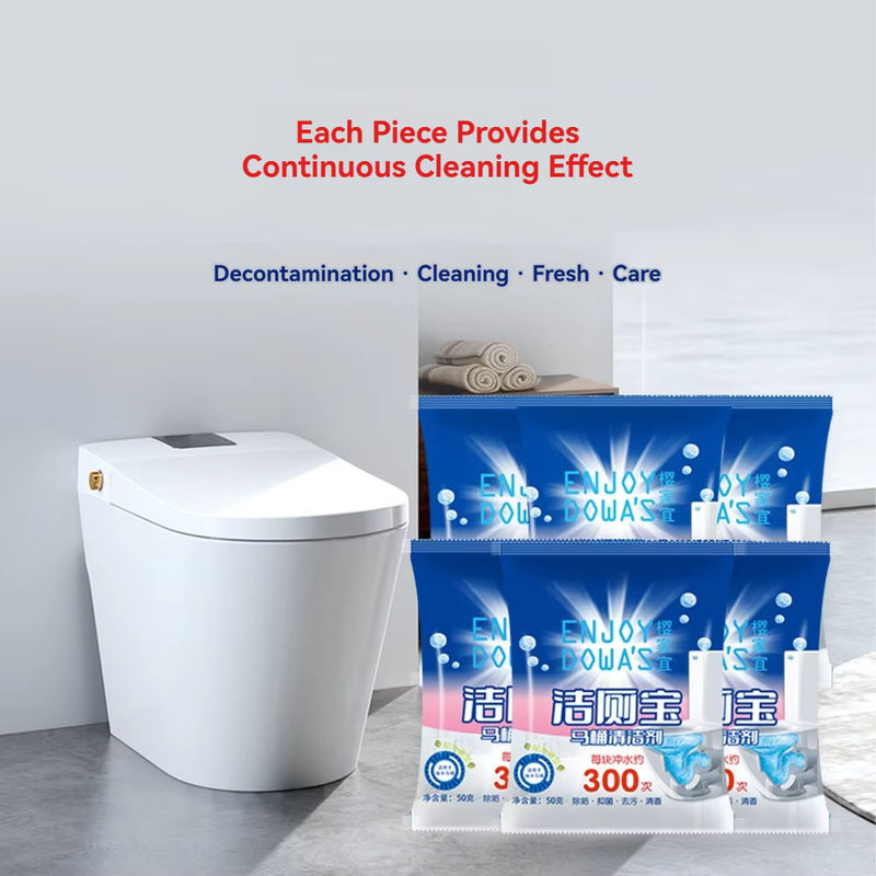 ENJOY DOWA'S Toilettenreinigungstabletten zur Entkalkung und Desodorierung, Blau, 3/6/12er-Pack - Bild 4