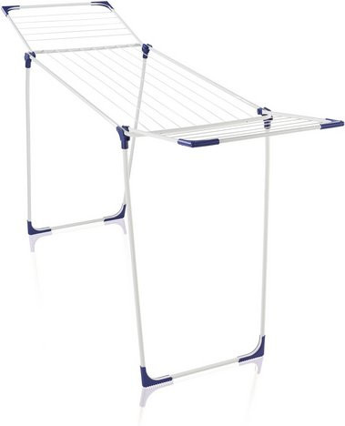 Leifheit Standtrockner aus Kunststoff und Metall in Weiss, B/H/T: 55,5 x 105 x 105 cm - Bild 1