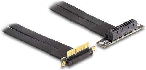 Delock PCIe Riser Kabel Schwarz 0,3 m 88044 - Bild 1