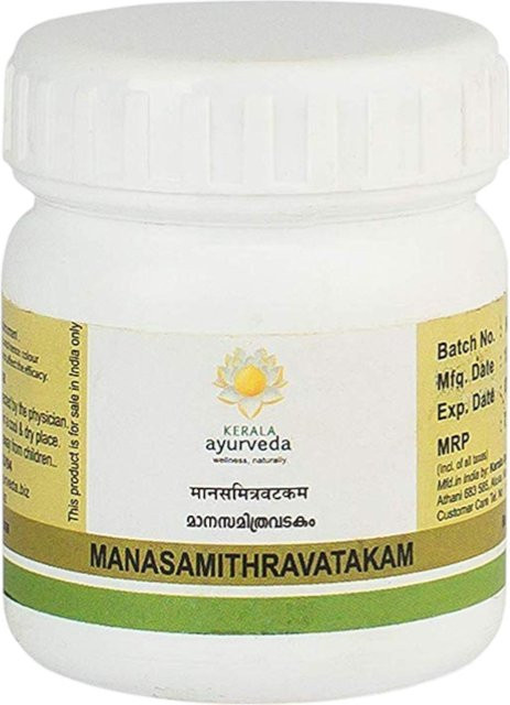 Kerala Ayurveda Manasamitra Vatakam Ayurvedisches Schlafmittel, 25 Tabletten - Bild 1