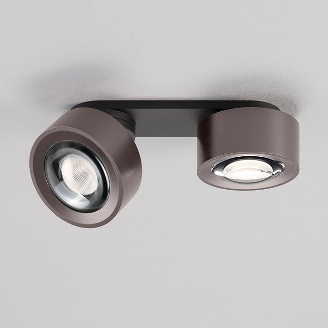 DLS Lighting Clippo Optic Duo Royal LED-Wand- und Deckenstrahler in Purple, dimmbar und verstellbar - Bild 1