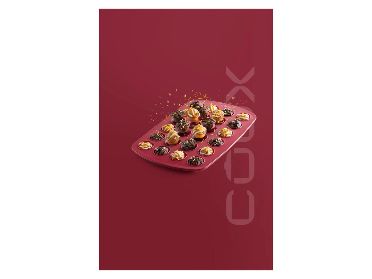 COOX Muffinform, 24 Stück, Rot - Bild 2