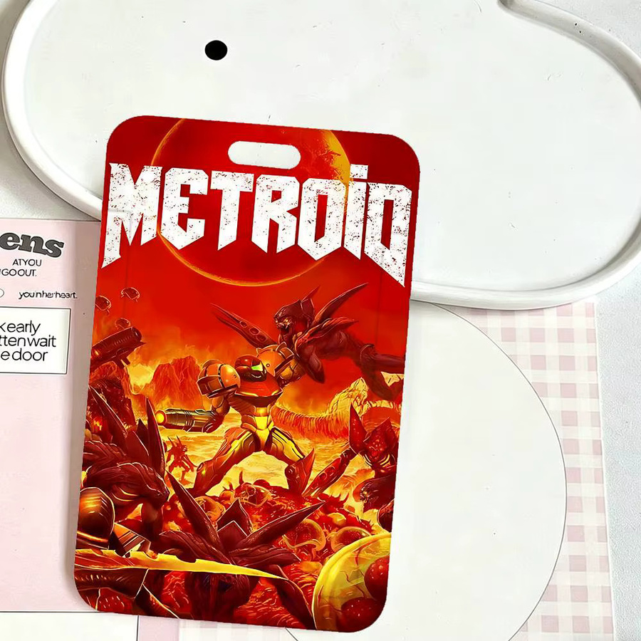 Anhänger Game M-Metroids Kartenhalter Halsband, Schlüsselanhänger - Bild 5