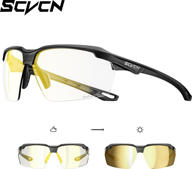 SCVCN Wander-Sonnenbrille, selbsttönend, Kunststoff - Bild 1