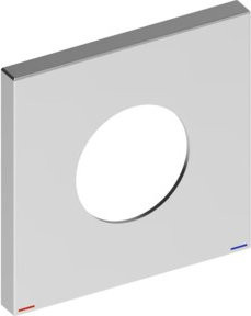 Keuco Wandrosette IXMO eckig in Chrom, B/B: 10,5 x 10,5 cm - Bild 1