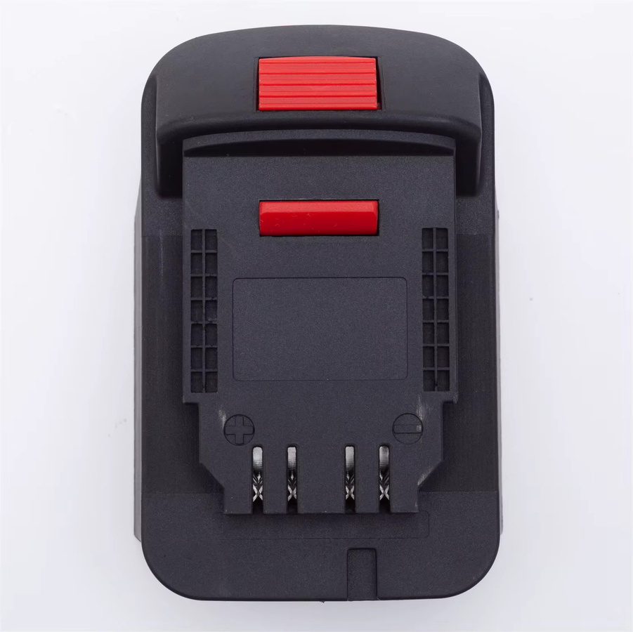 Akku-Konverter-Adapter von Milwaukee für Milwaukee 18 V Lithium Akkus auf DeWalt 18 V DCW600 Power Akku-Bohrschrauber, Schwarz - Bild 2