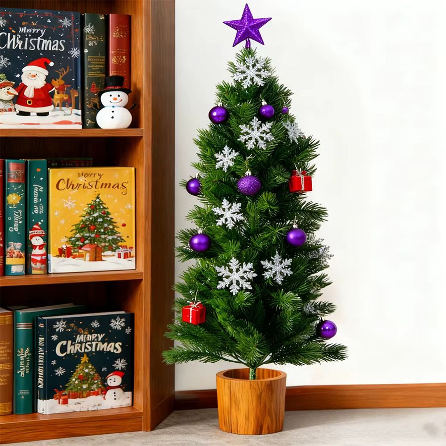 Künstlicher Weihnachtsbaum Kmitang Kiefer als Dekoration für Weihnachten und Neujahr, Höhe: 50-85 cm - Bild 2