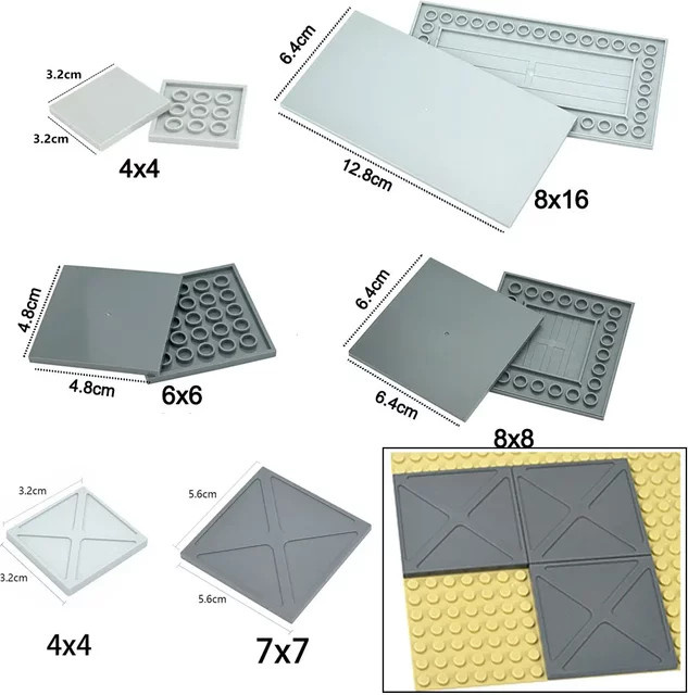 leduo DIY Keramik Fliesen Bausteine, Bunt / Mehrfarbig - Bild 1