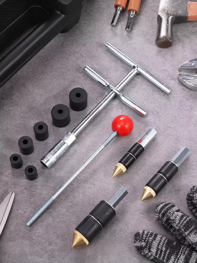 Hot-Melt Wasser Stopper Kit für schnelle Rohrreparaturen an Kupferleitungen, Farbe: Silber - Bild 6