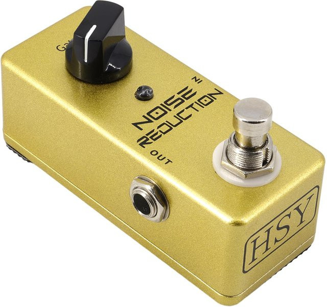 AROMA Gitarren-Rauschunterdrückungspedal Effektpedal für elektrische Gitarre mit True Bypass in Hellgelb - Bild 1