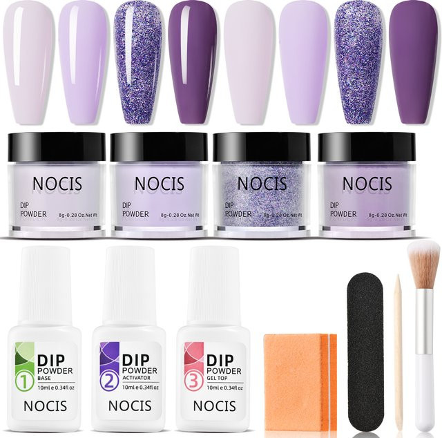 NOCIS Dip Nails Powder Kit Acryl Dipping Powder Set, Unisex - Bild 1