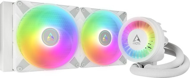 Arctic Liquid Freezer III 280 A-RGB PC-Wasserkühlung in Weiß - Bild 1