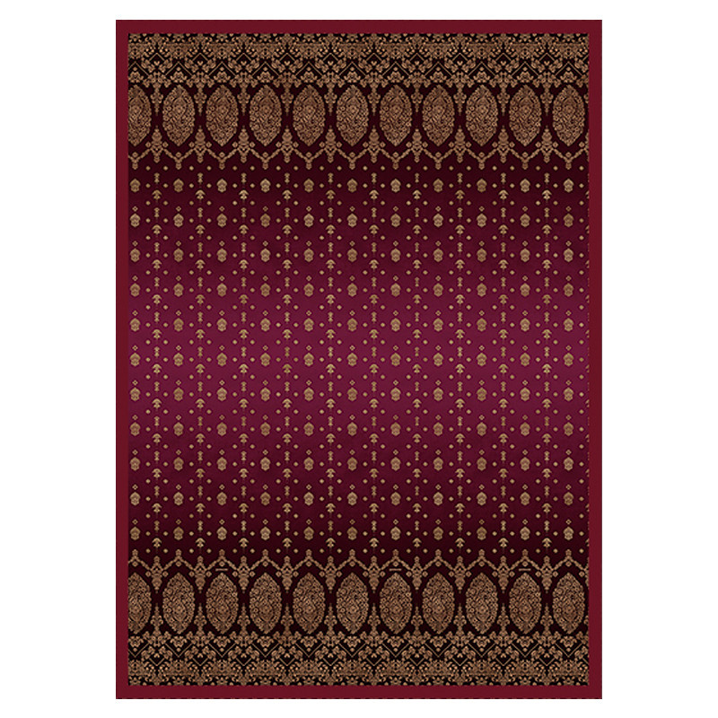 Bassetti Plaid GOLD DECOR in Bordeaux Rot mit Ornament-Muster aus Baumwolle und Polyester, Oeko-Tex Standard 100 zertifiziert - Bild 1