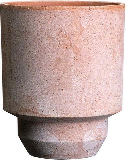 Bergs Potter Blumentopf The Hoff Pot in Rosa aus Keramik und Terrakotta Durchmesser: 30 cm - Bild 1