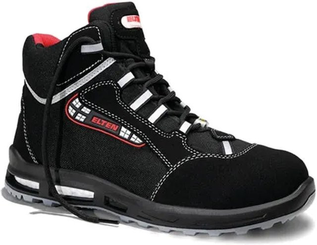Elten Sicherheitsschnürstiefel Sander Xxt Esd S3 in Schwarz-Rot, Größe 41 - Bild 1