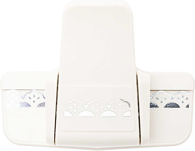 Rico Design Paper Poetry Bordürenstanzer Blumen klein B: 4 cm, H: 1,5 cm - Bild 1