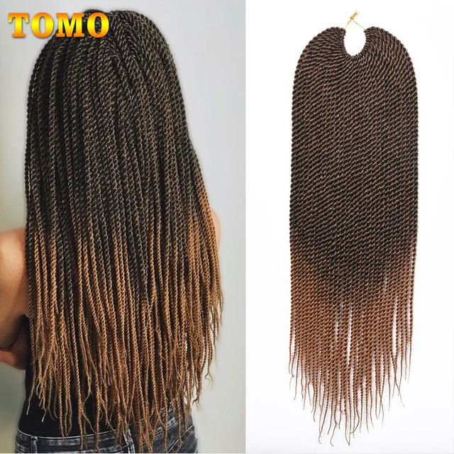TOMO Senegalese Twist Haar Extensions, Ombre, Synthetisch, Damen - Bild 1