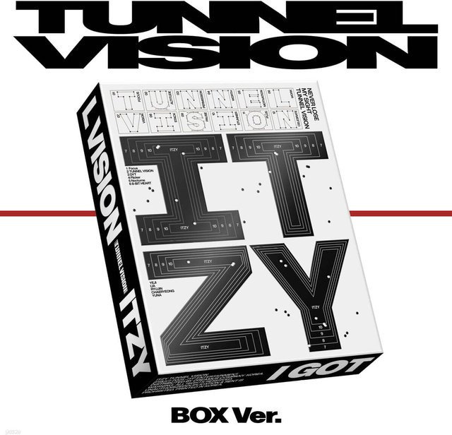 ITZY - TUNNEL VISION Album Box-Version Black - Bild 1