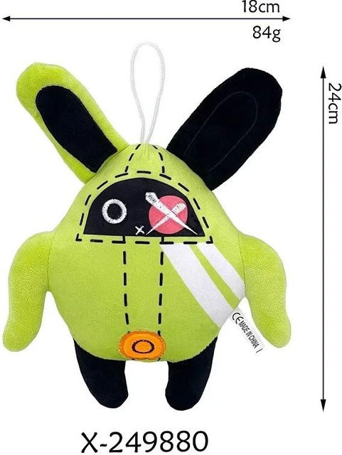 Zenless Zone Zero Bangboo Plüschpuppen, Kaninchen Kuscheltier, 20cm - Bild 1