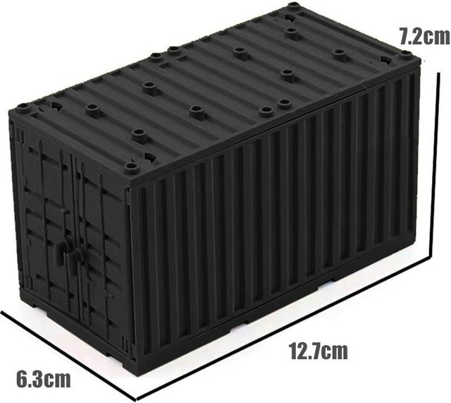 MOC Militärcontainer Bausteine, Fahrzeuge, ab 3 Jahren - Bild 1