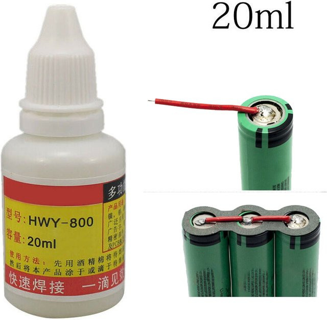 HWY800 Edelstahl Flussmittel Lötpaste als Schweißwerkzeug für Edelstahl und Nickel, 20 ml - Bild 1