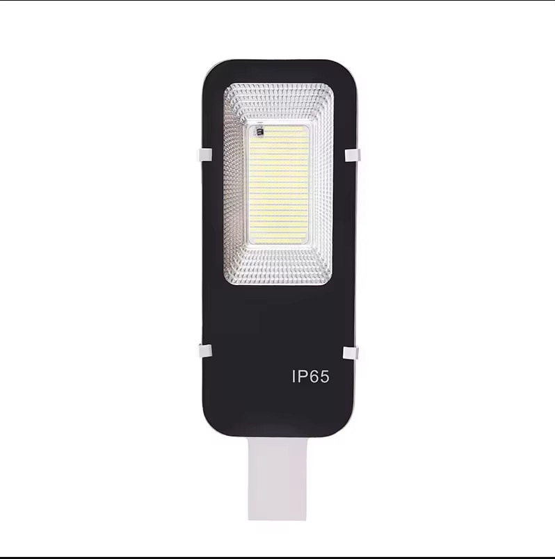 YQCHEZI Solar-Straßenleuchte mit 300W LED und 6000mAh Akku, IP65 wasserdicht, Schwarz, mit Dämmerungssensor für Garten und Außenbereich - Bild 2