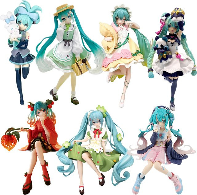 Bandai Hatsune Miku, Einzelfigur, Kunststoff, Bunt / Mehrfarbig - Bild 1