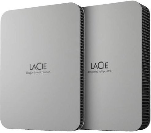 LaCie Mobile Drive Externe HDD-Festplatte 1 TB USB-C Silber - Bild 1