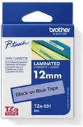 Brother Schriftbandkassette P-touch TZe-531, schwarz auf blau, Breite: 12 mm, Länge: 8 m - Bild 5
