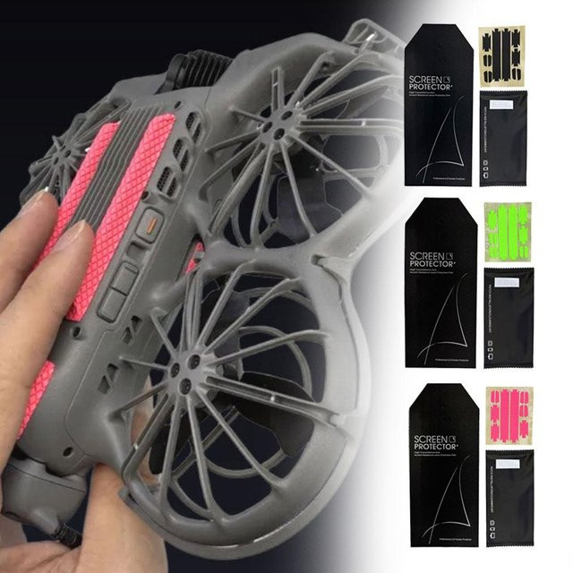 DJI NEO 2 Anti-Rutsch und Anti-Kratz Batterie Marker Aufkleber in Schwarz - Bild 1