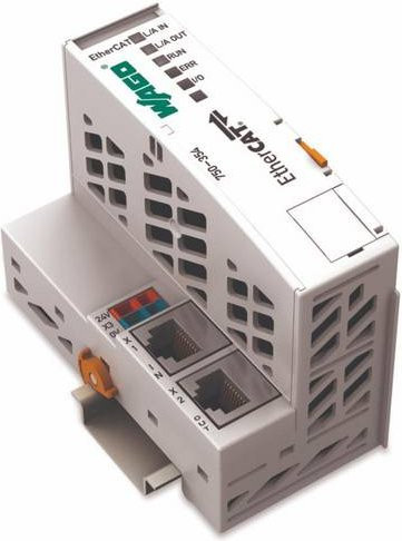 WAGO FC EtherCAT SPS-Feldbuskoppler 750-354 in Weiß - Bild 1