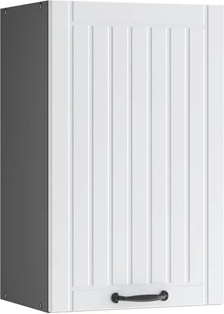 Vicco Hängeschrank Fame-Line Küchenschrank im Landhausstil Weiß Anthrazit Breite: 45 cm - Bild 2