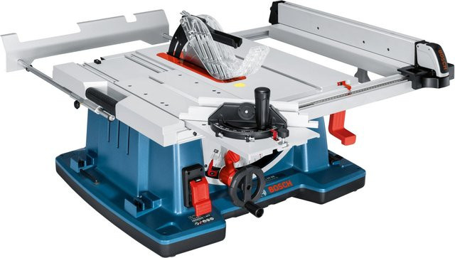 Bosch Professional Tischkreissäge GTS 10 XC mit 2000 W und 254 mm Sägeblatt in Blau/Silber - Bild 1