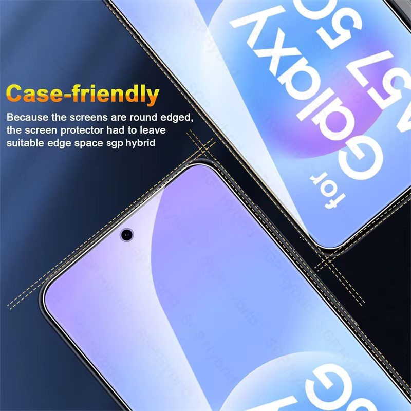 2 Stück Samsung Galaxy A57 5G Schutzglas aus gehärtetem Glas, transparentes Vollbild-Schutzglas mit 9H Härtegrad - Bild 3