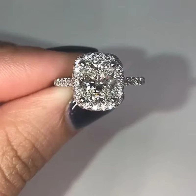 Huitan Damenring, Silber, Zirkonia - Bild 2