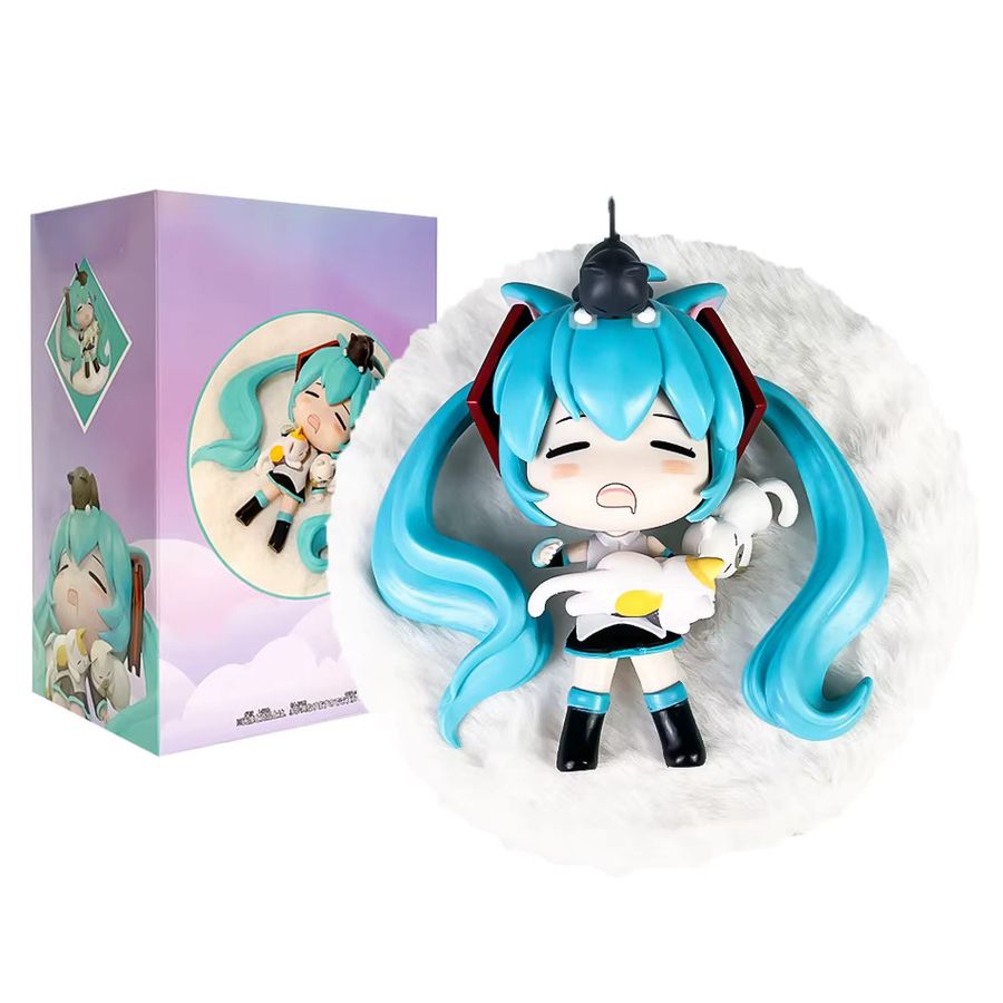 Bandai Anime Figur Dreaming Hatsune Miku Q-Version aus PVC, Multicolor, Höhe: 11 cm - Bild 2