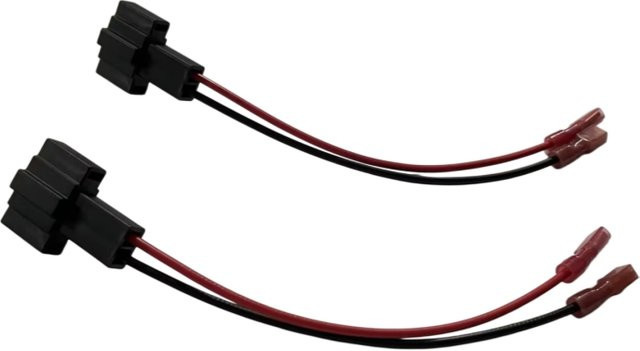 2er-Set Lautsprecher Adapter Stecker Ersatz für Audi A1 A3 A4 A5 A6 A7 A8 Q2 Q3 Q5 Q7 TT R8 in Schwarz - Bild 1