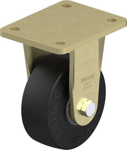 Blickle Bockrolle 1172 BS-SE 125K in Schwarz und Multicolour mit Stahl, Rad-Durchmesser: 125 mm, Tragfähigkeit (max.): 320 kg - Bild 1