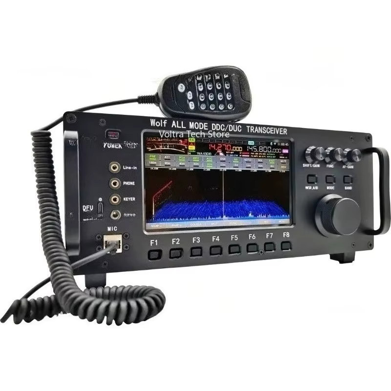 Kurzwellen-Wolf RS-998 SDR 100W Transceiver-Kit mit 7-Zoll-Touchscreen in Schwarz (Nur der Bildschirm) - Bild 2