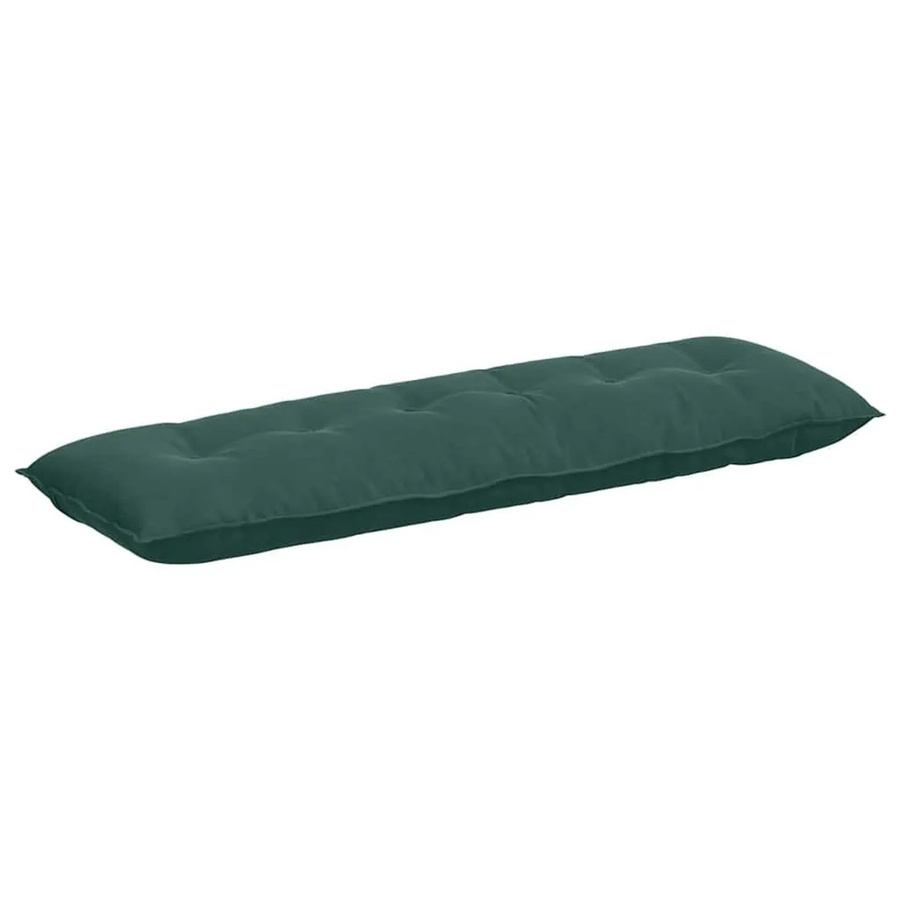 vidaXL Rückenkissen aus Cordstoff in Dunkelgrün, B: 160 cm, H: 50 cm - Bild 2