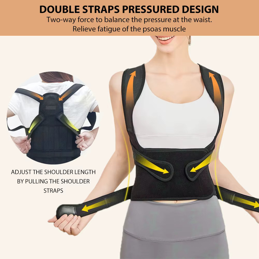 Rückenbandage Haltungskorrektur, Unisex - Bild 4