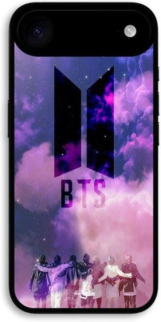 MANIACASE Handyhülle für iPhone 17 Air mit BTS Musikgruppe K-Pop Logo in Purple - Bild 1