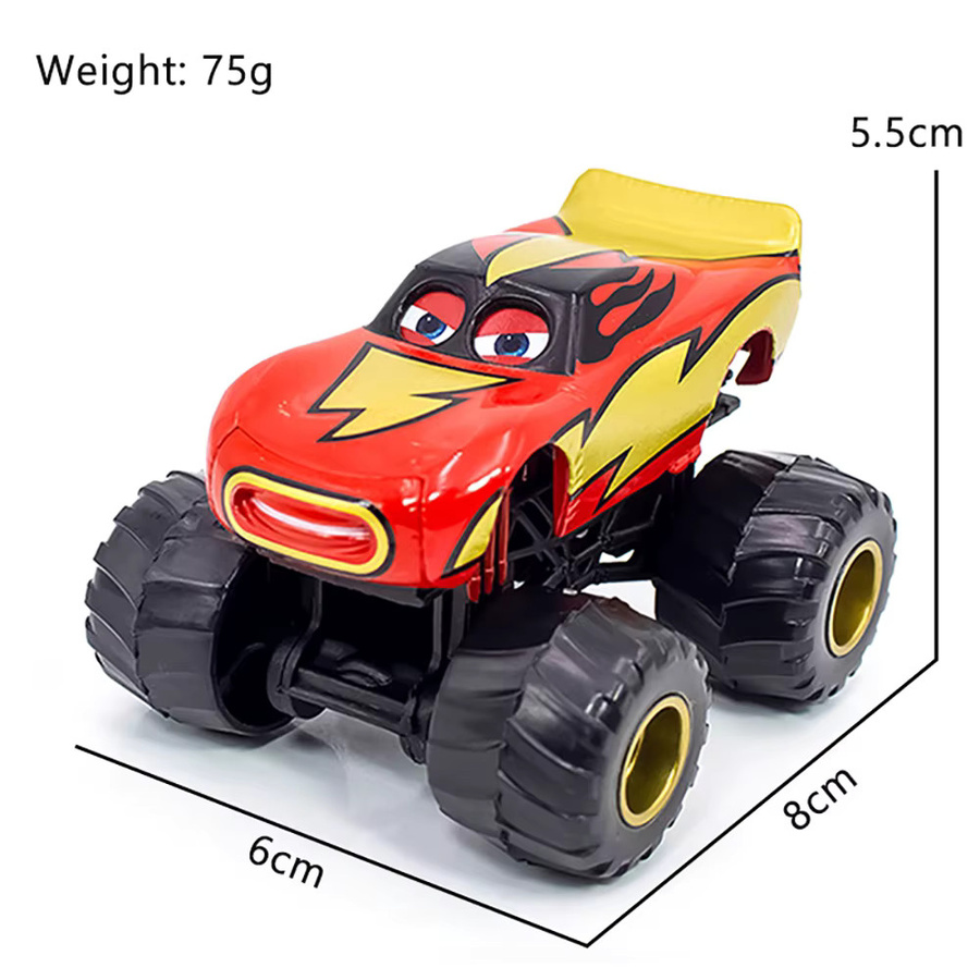 Disney Monster Truck Tormentor Mater Frightening McMean Lightning McQueen I-Screamer Wrestler, Spielzeugautos - Bild 2