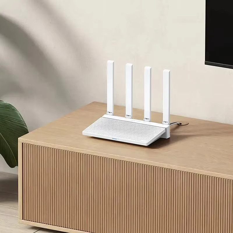 Xiaomi AX3000T WiFi 6 Dual-Band Router mit NFC-Verbindung in Weiß - Bild 2